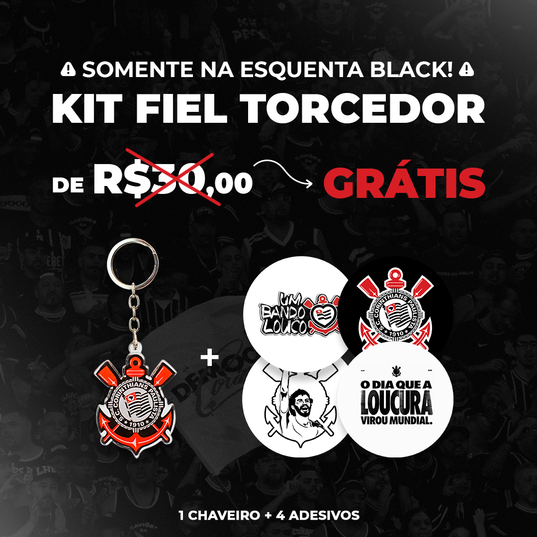 Conjunto Infantil Corinthians 2025/26 I