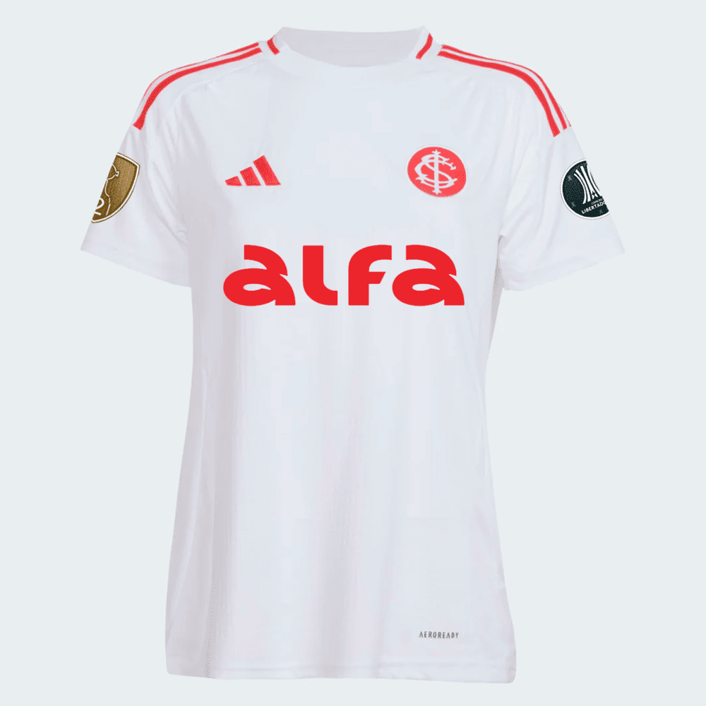 Camisa Feminina Internacional 2025/26 II Torcedor Com Patrocínios