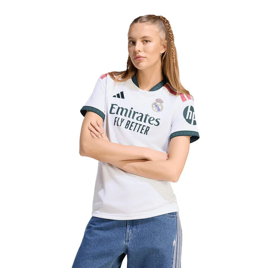 Camisa Real Madrid Home Feminina 2026/2027 Torcedor