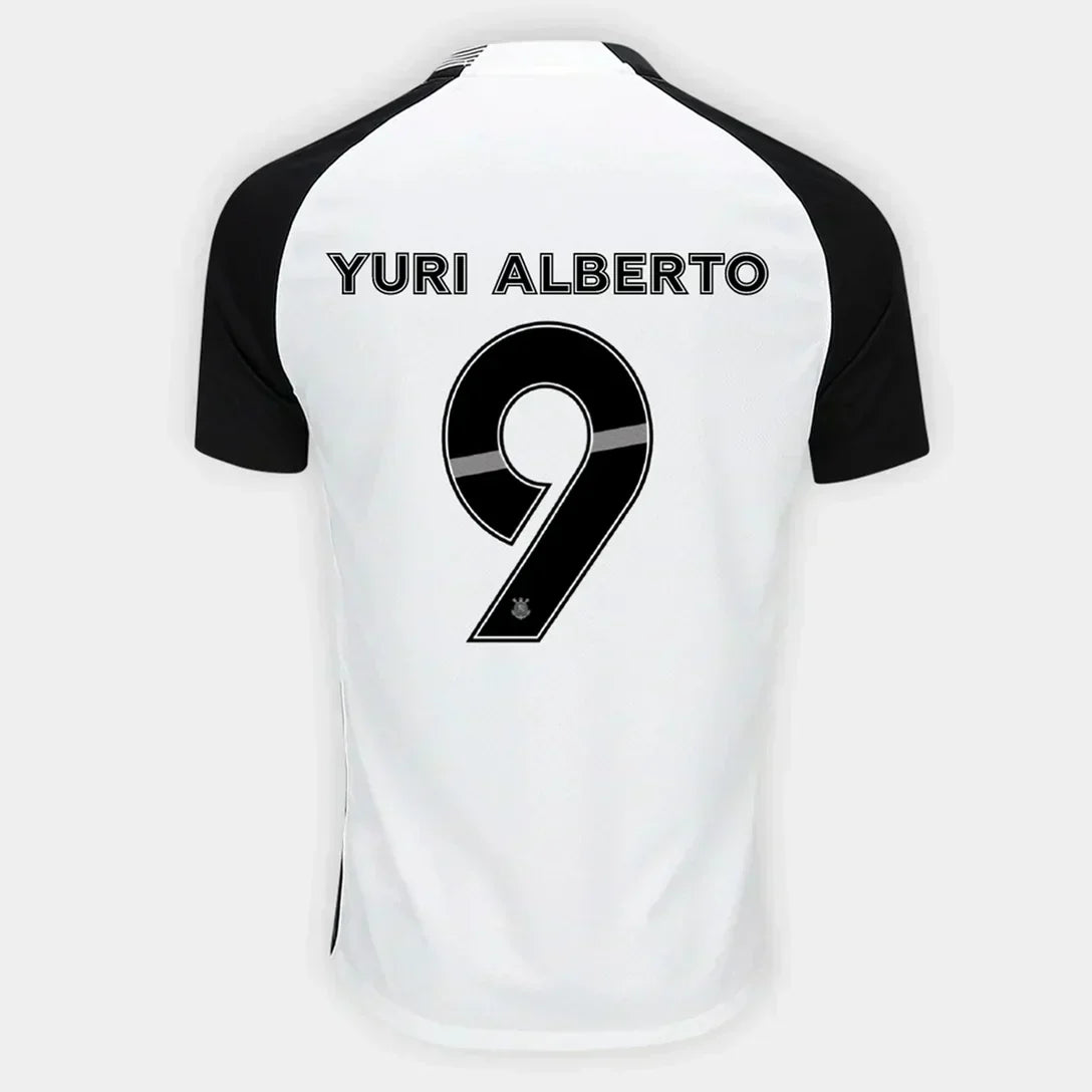 Camisa Corinthians 2025/26 Torcedor "Yuri Alberto 9" I