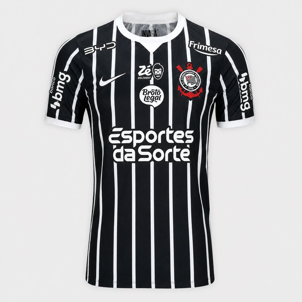 Camisa Corinthians 2026/27 II Com Patrocínios
