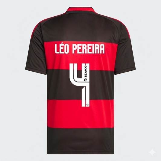 Camisa Flamengo 2026/27I LÉO PEREIRA N° 4