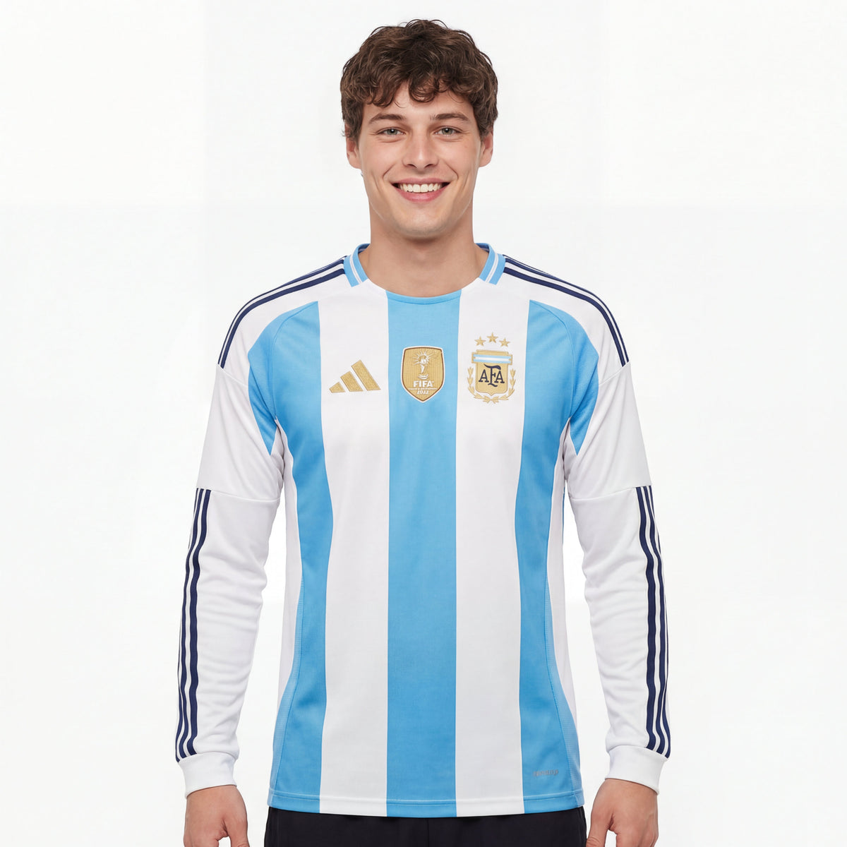Camisa Argentina 2026 Jogador I Manga Longa Copa do Mundo | Torcedor Shop