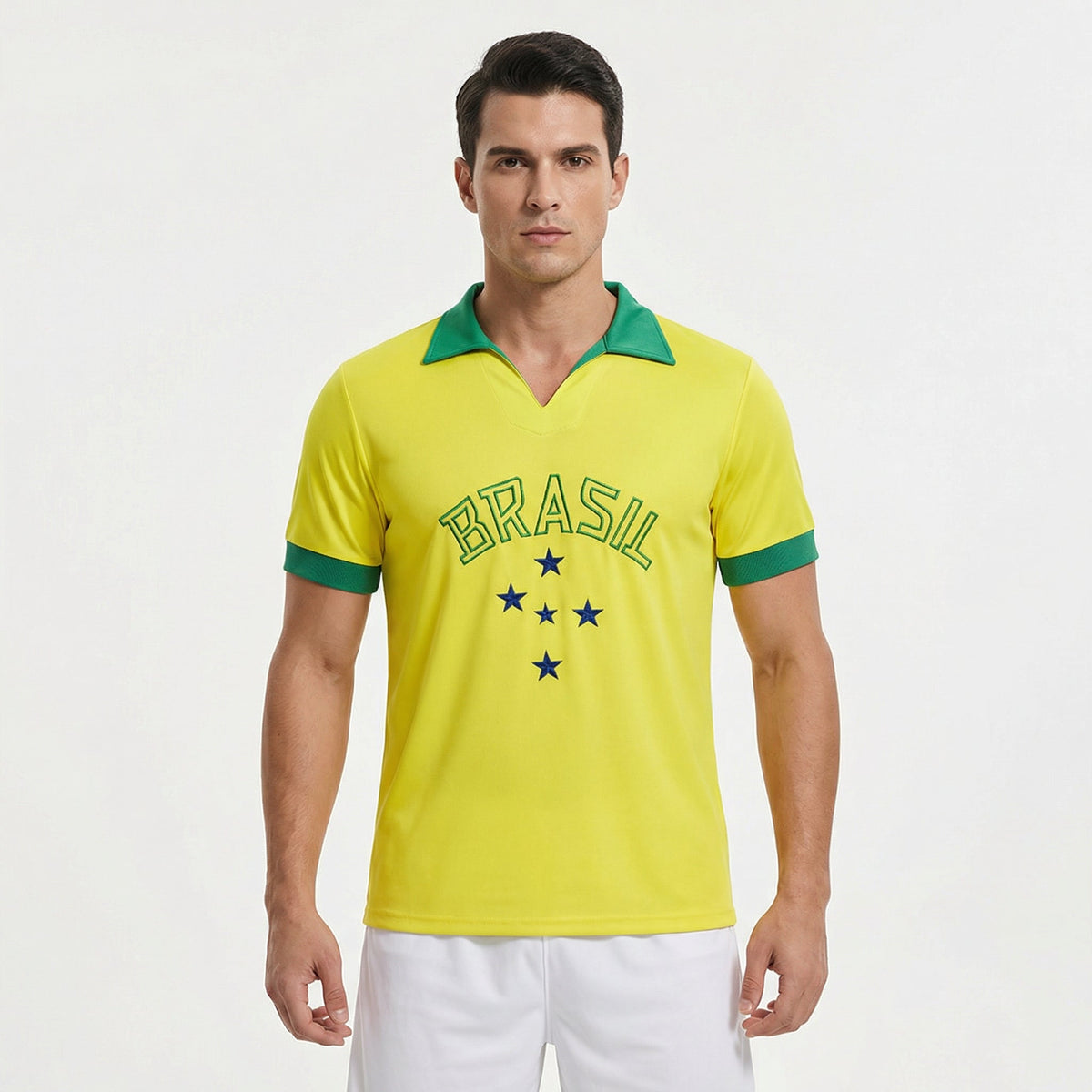 Camisa Brasil 1958 Retrô Masculina | Torcedor Shop
