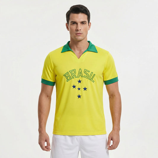 Camisa Brasil 1958 Retrô Masculina | Torcedor Shop