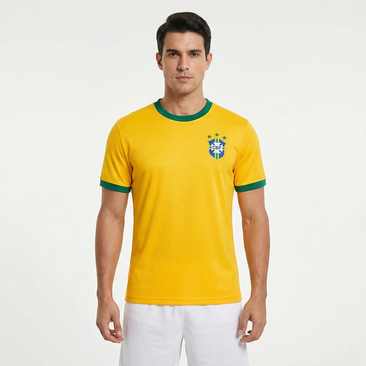 Camisa Brasil 1970 I Retrô Masculina | Torcedor Shop