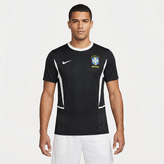 Camisa Brasil 2002 Goleiro Retrô Masculina | Torcedor Shop