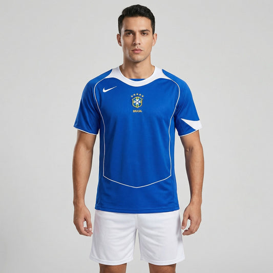 Camisa Brasil 2004/05 Retrô Masculina | Torcedor Shop