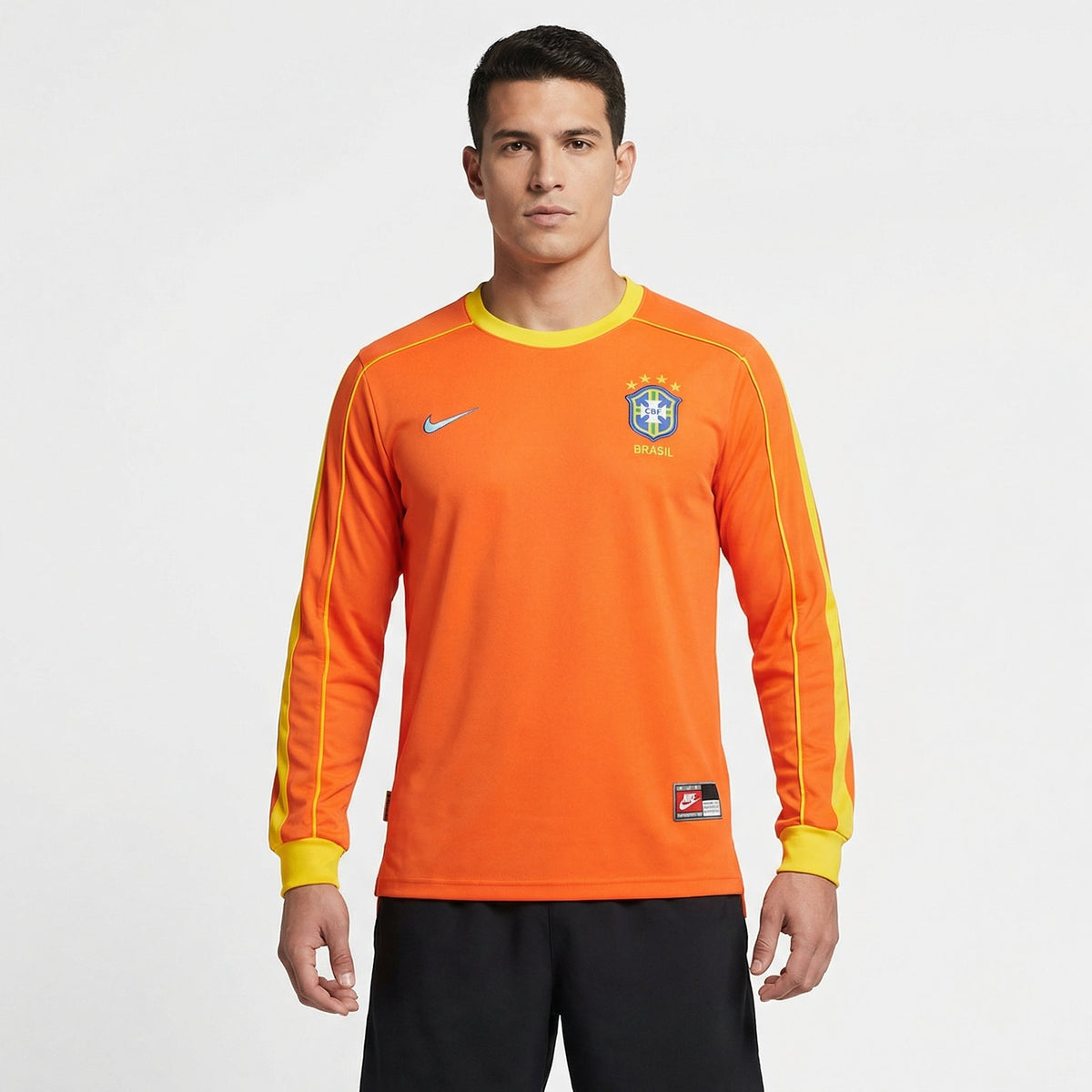 Camisa Brasil Goleiro 1998/99 Retrô Masculina | Torcedor Shop