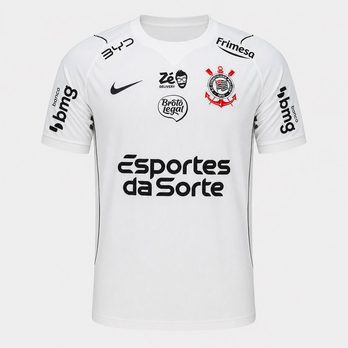 Camisa Corinthians 2026/27 I Com Patrocínios
