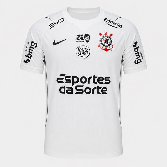 Camisa Corinthians 2026/27 I Com Patrocínios