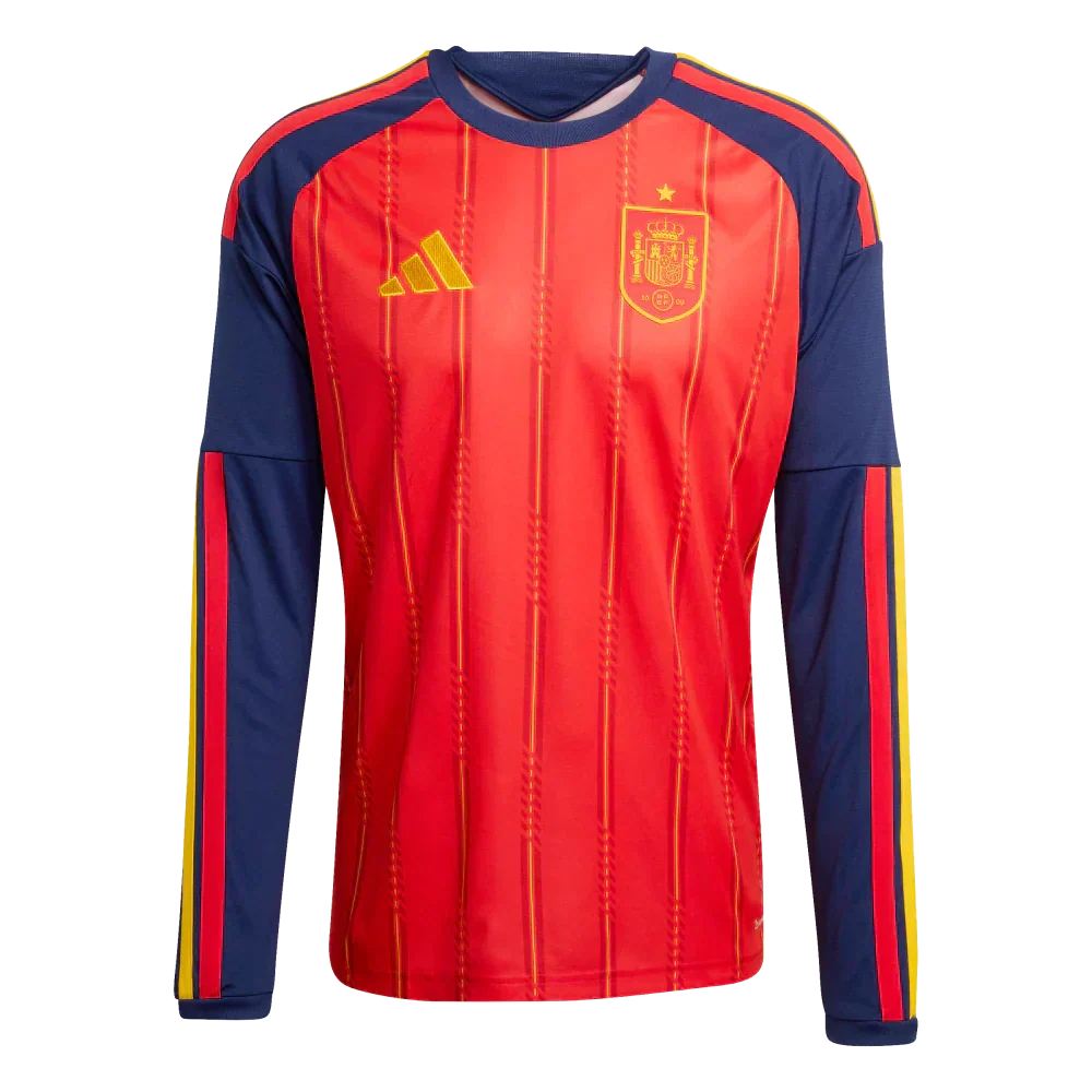 Camisa Espanha 2026 I Manga Longa Copa do Mundo - foto 3 | Torcedor Shop