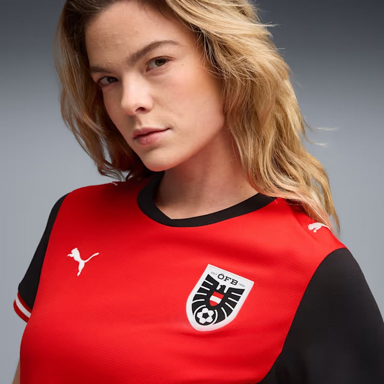 Camisa Feminina Áustria 2026/27 I | Torcedor Shop