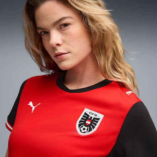 Camisa Feminina Áustria 2026/27 I | Torcedor Shop