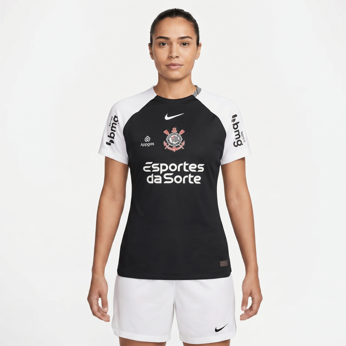 Camisa Feminina Corinthians 2025/26 II Torcedor Com Patrocínios | Torcedor Shop