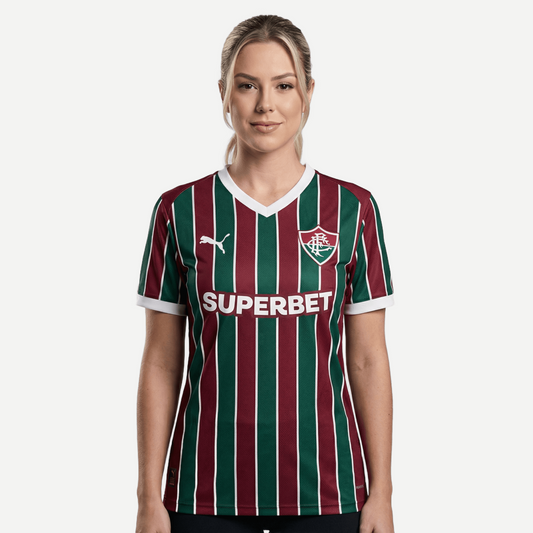 Camisa Feminina Fluminense 2026/27 I Torcedor | Torcedor Shop