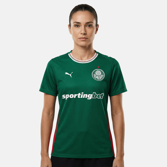 Camisa Feminina Palmeiras 2026/27 I Torcedor | Torcedor Shop