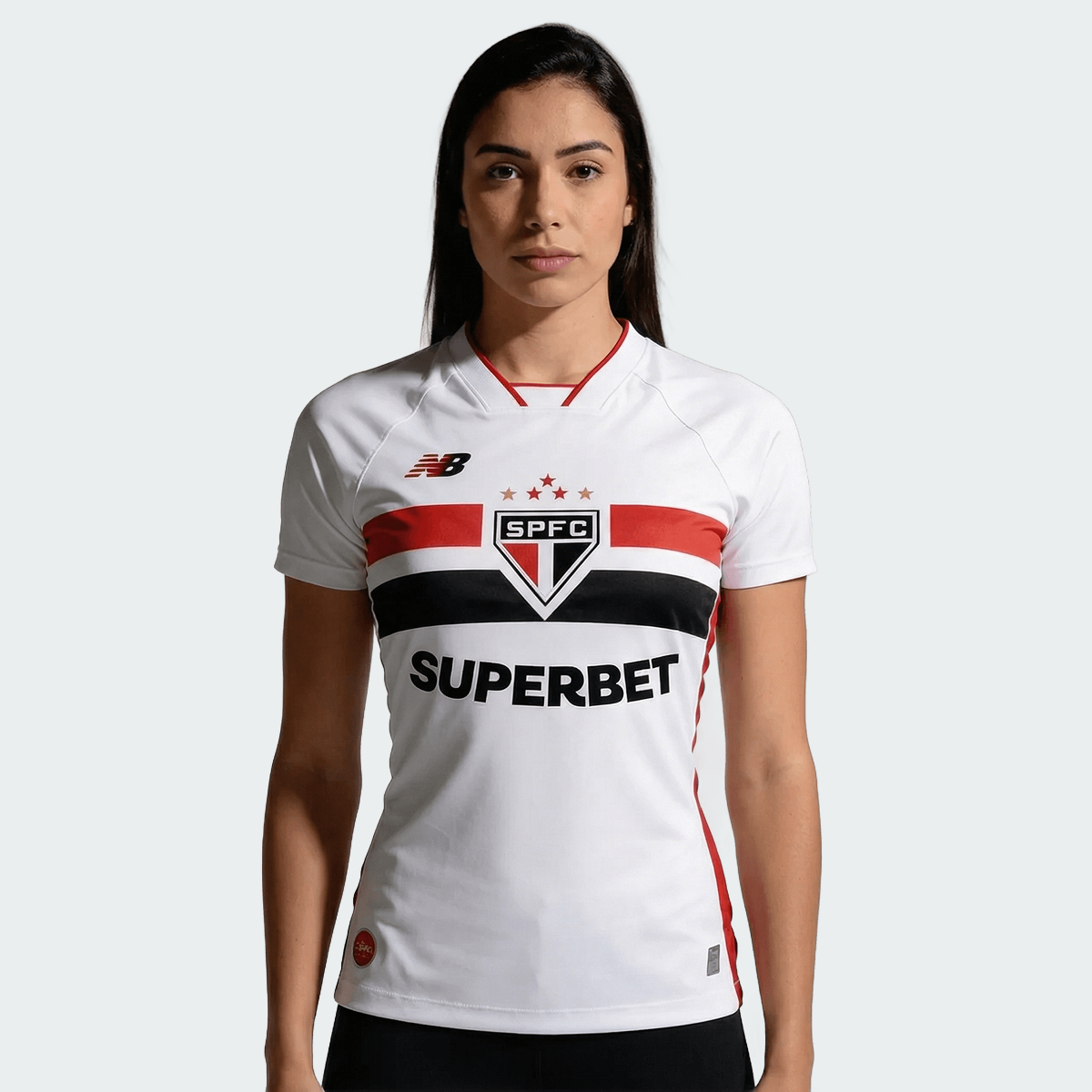 Camisa Feminina São Paulo 2026/27 I Torcedor | Torcedor Shop