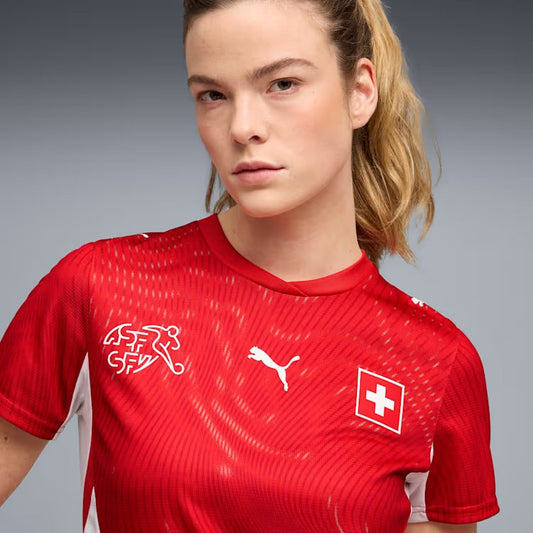 Camisa Feminina Suíça 2026/27 I | Torcedor Shop