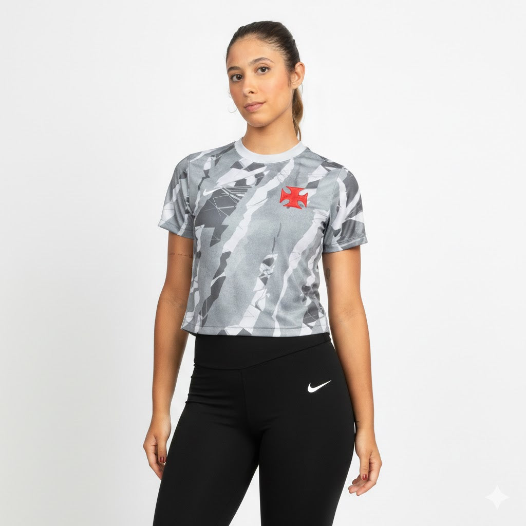 Camisa Feminina Vasco 2026/27 Pré-Jogo | Torcedor Shop
