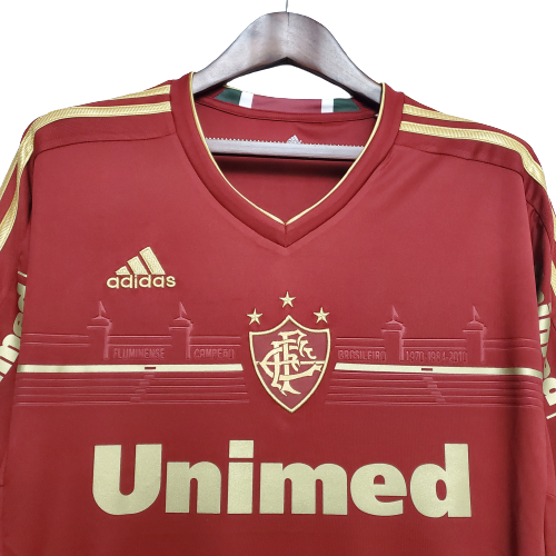 Camisa Fluminense Retrô 2012 Grená - foto 4 | Torcedor Shop