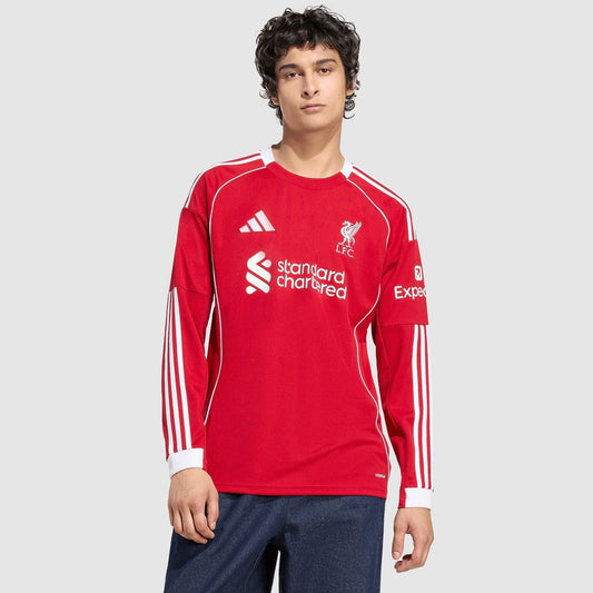 Camisa Liverpool 2025/26 I Manga Longa | Torcedor Shop