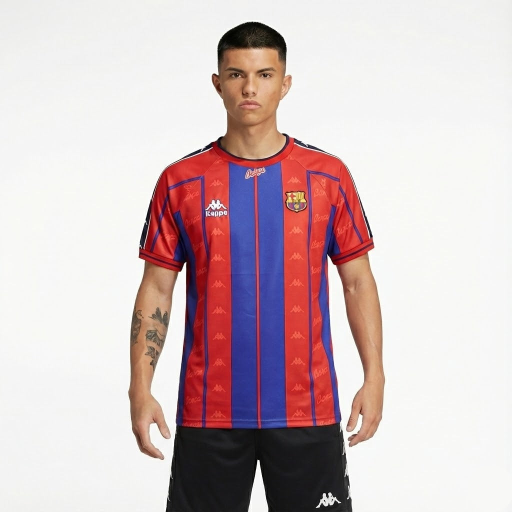 Camisa Retrô Barcelona 1997/98 I | Torcedor Shop