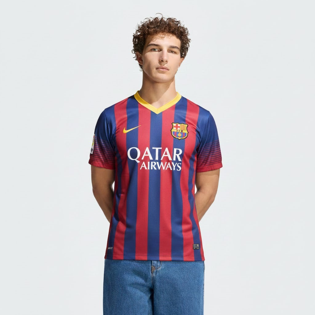 Camisa Retrô Barcelona 2013/14 I | Torcedor Shop