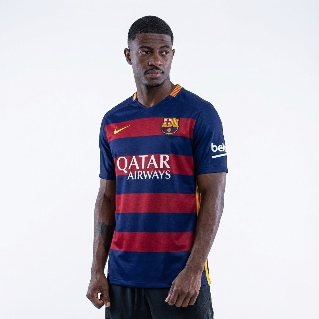 Camisa Retrô Barcelona 2015/2016 I | Torcedor Shop
