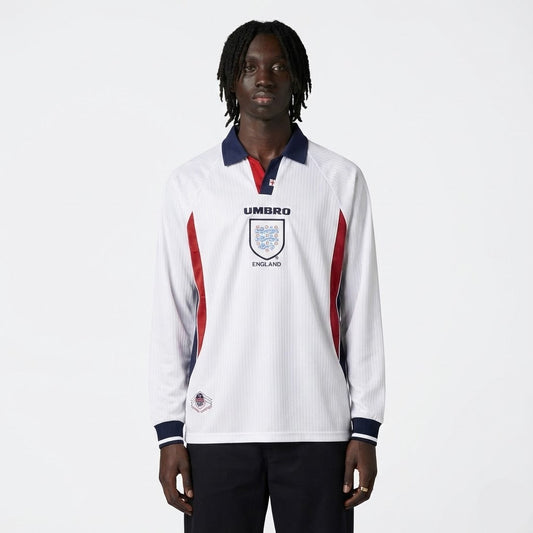 Camisa Retrô Inglaterra 1998/99 I Manga Longa | Torcedor Shop