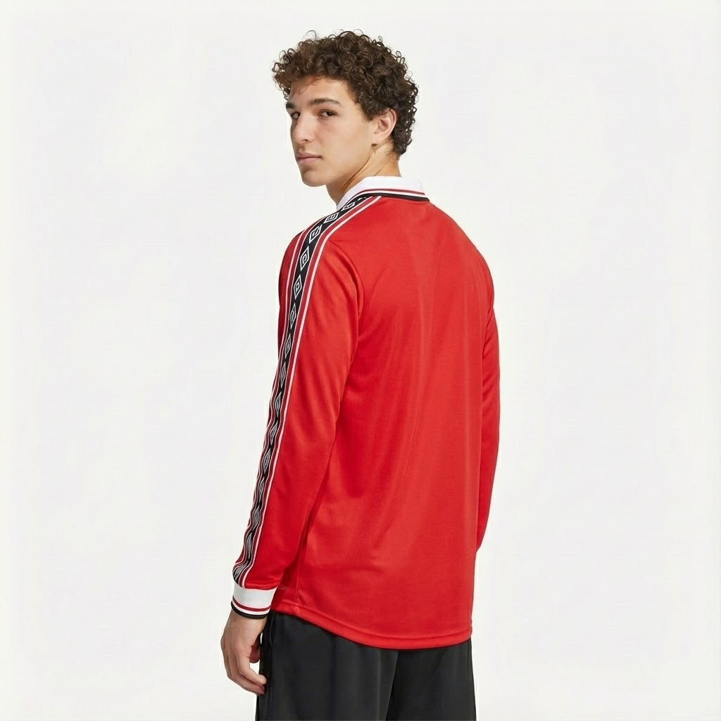 Camisa Retrô Manchester United 1998/99 I Manga Longa - foto 2 | Torcedor Shop