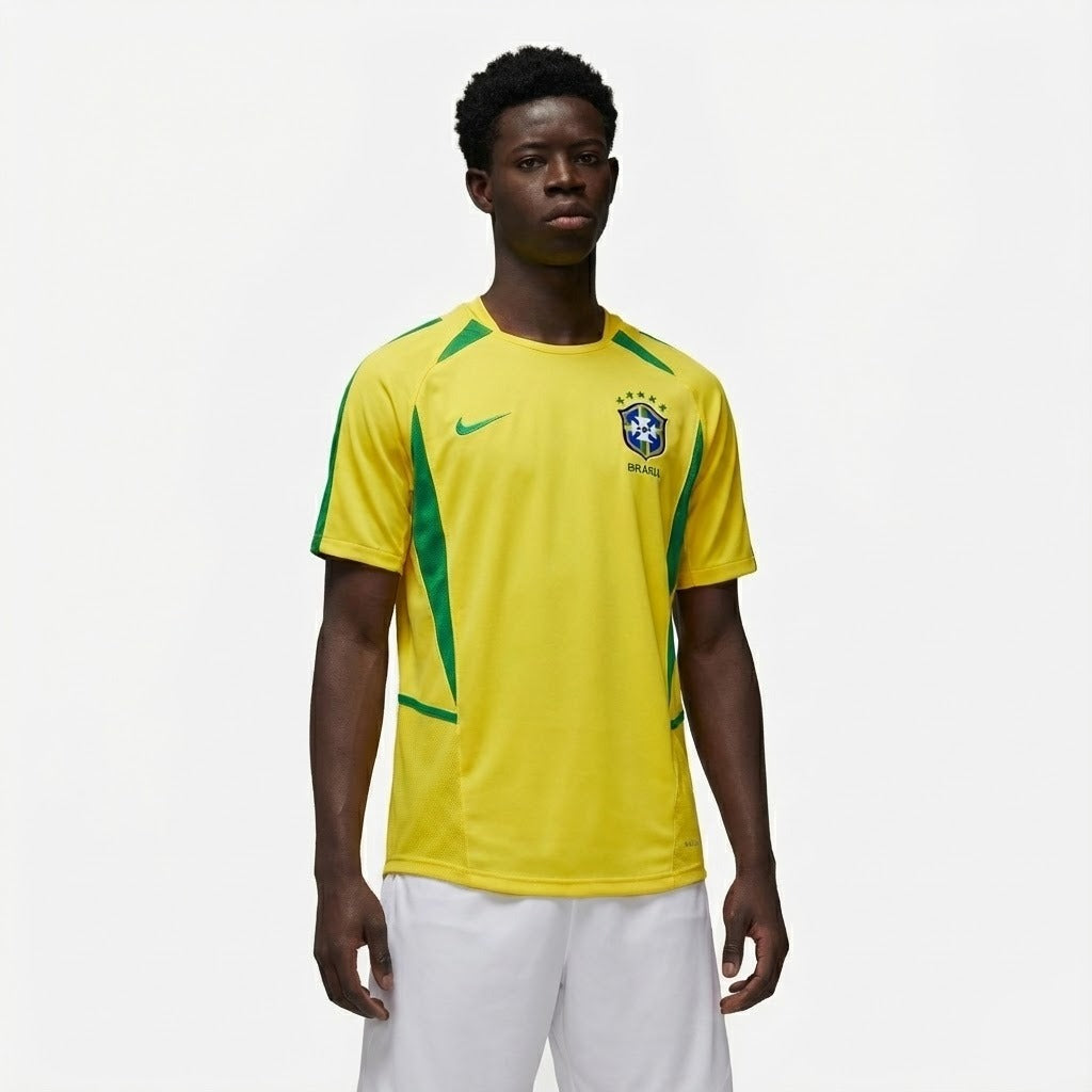 Camisa Retrô Seleção Brasil 2002/03 I | Torcedor Shop