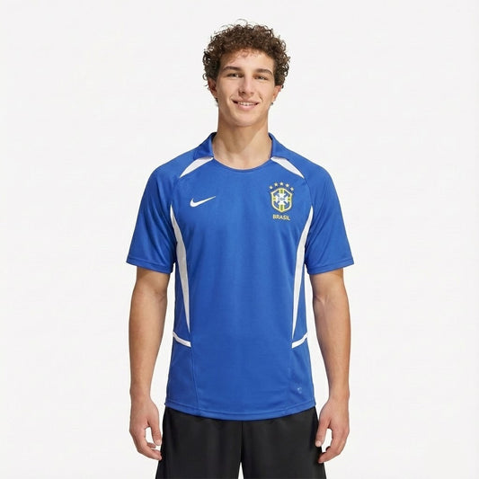 Camisa Retrô Seleção Brasil 2002/03 II | Torcedor Shop