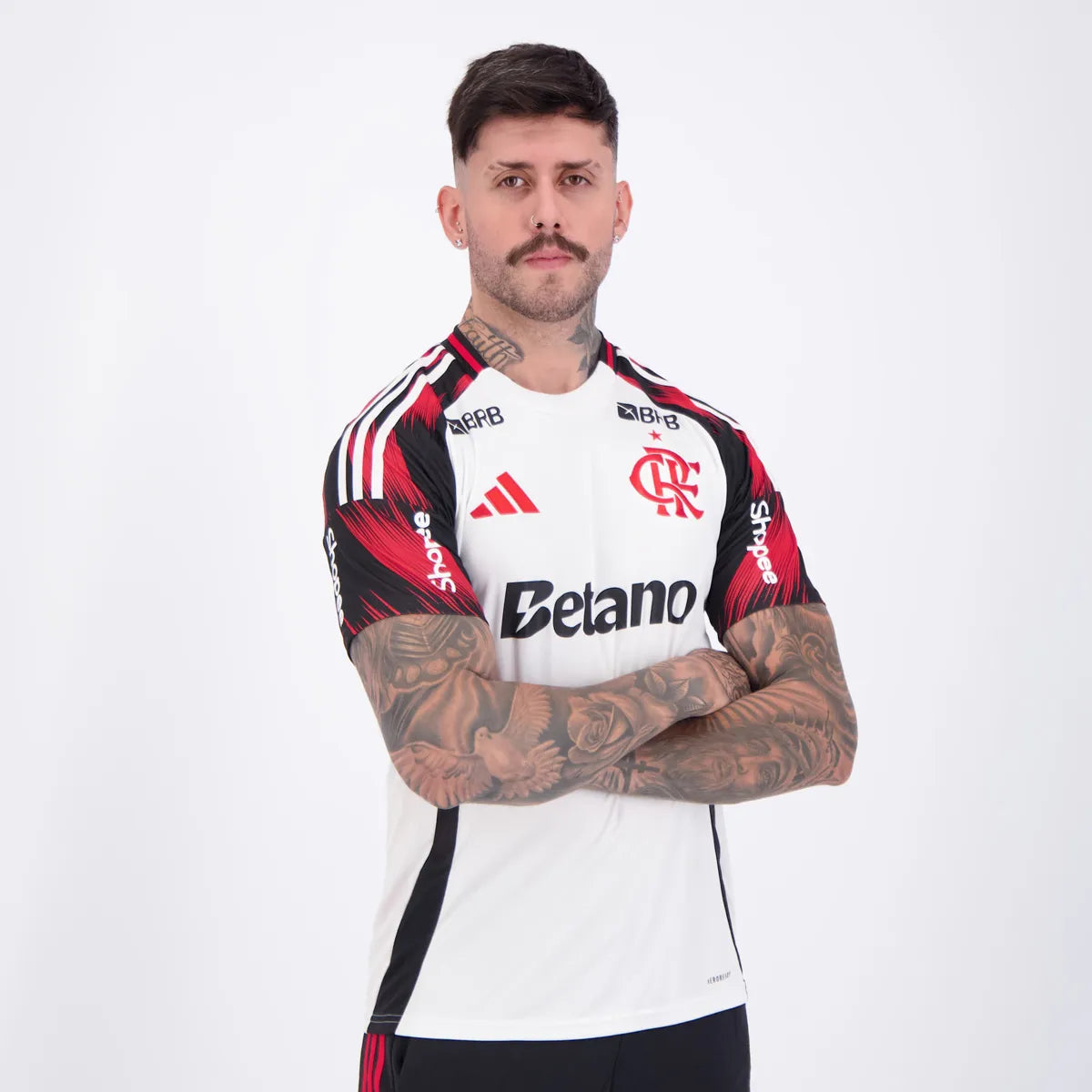 Camisa Flamengo 2025/26 II Torcedor Com Patrocínios