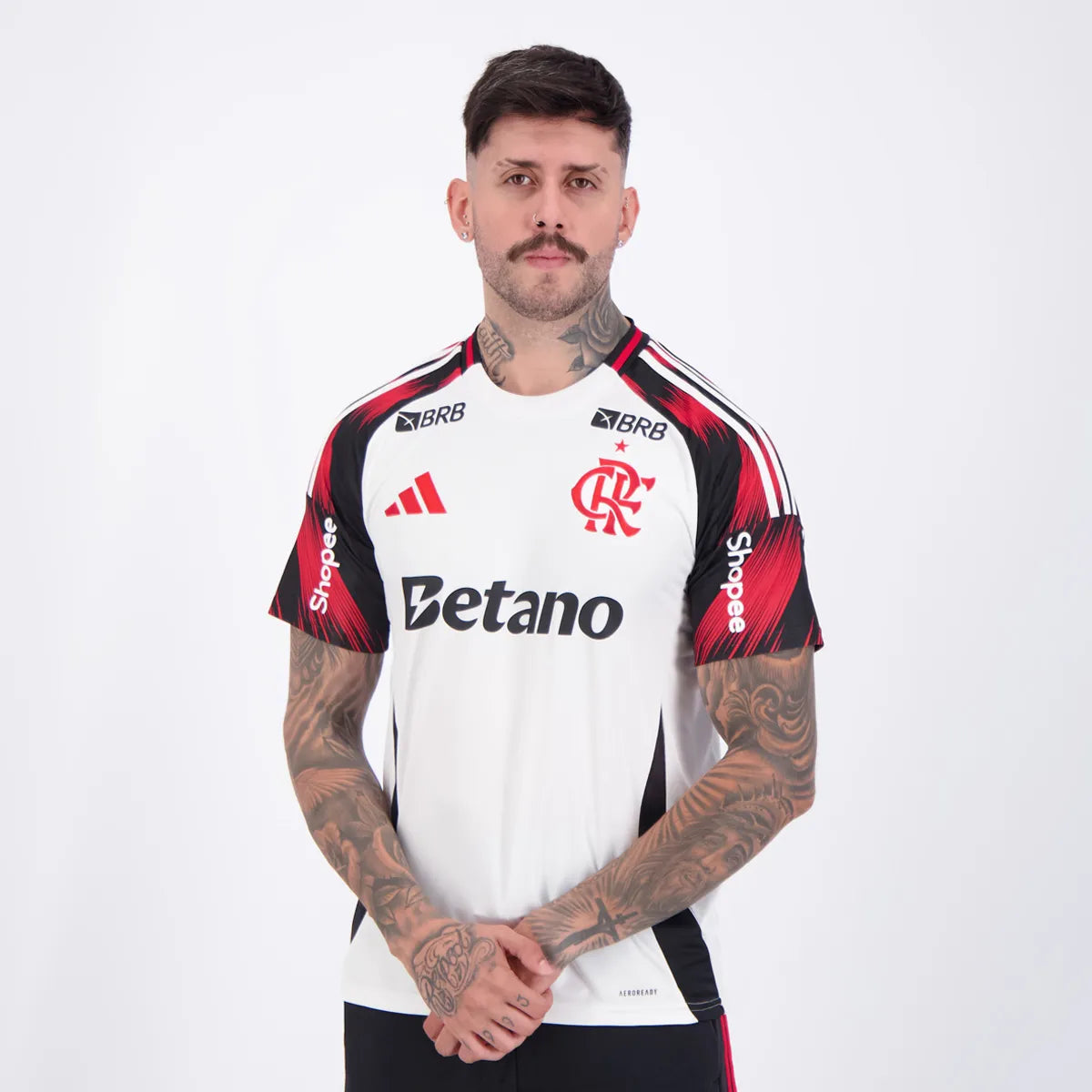 Camisa Flamengo 2025/26 II Torcedor Com Patrocínios