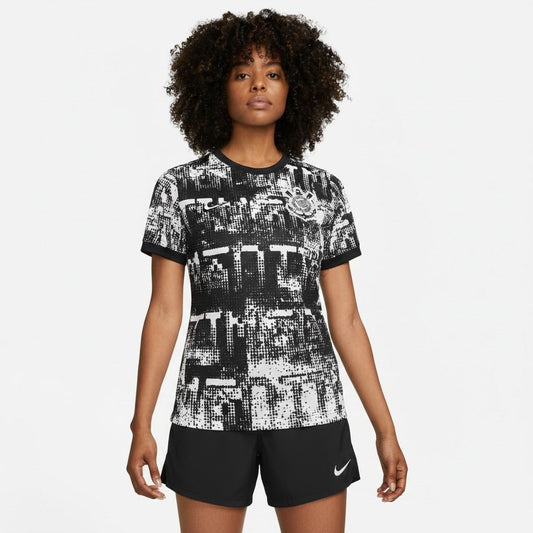 Camiseta Corinthians Feminina 2026 Pré-Jogo | Torcedor Shop