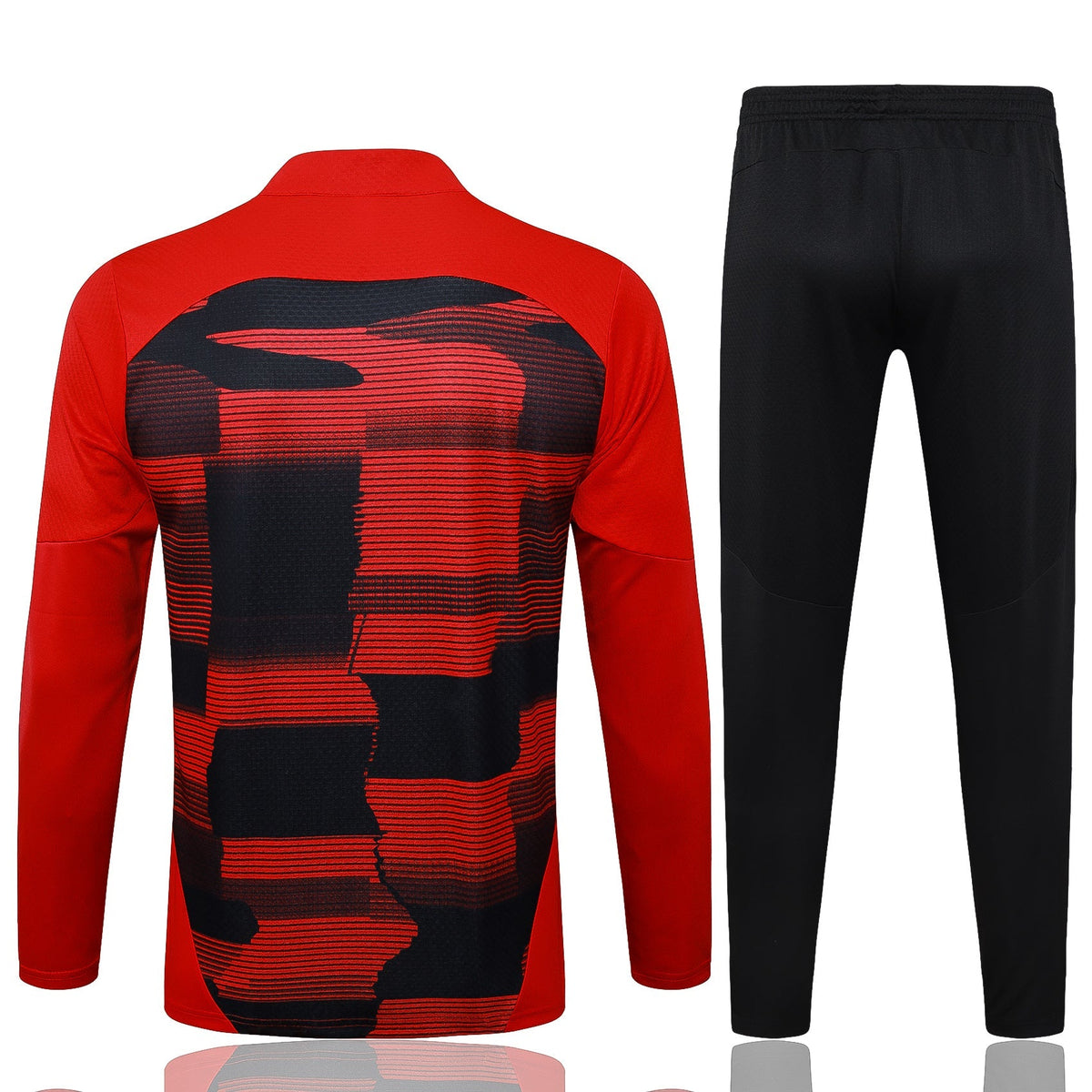 Conjunto AC Milan Zíper Curto Treino Vermelho - foto 2 | Torcedor Shop
