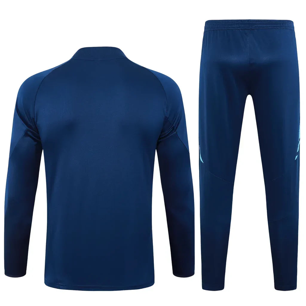 Conjunto Arsenal Zíper Curto Treino Azul Escuro - foto 2 | Torcedor Shop