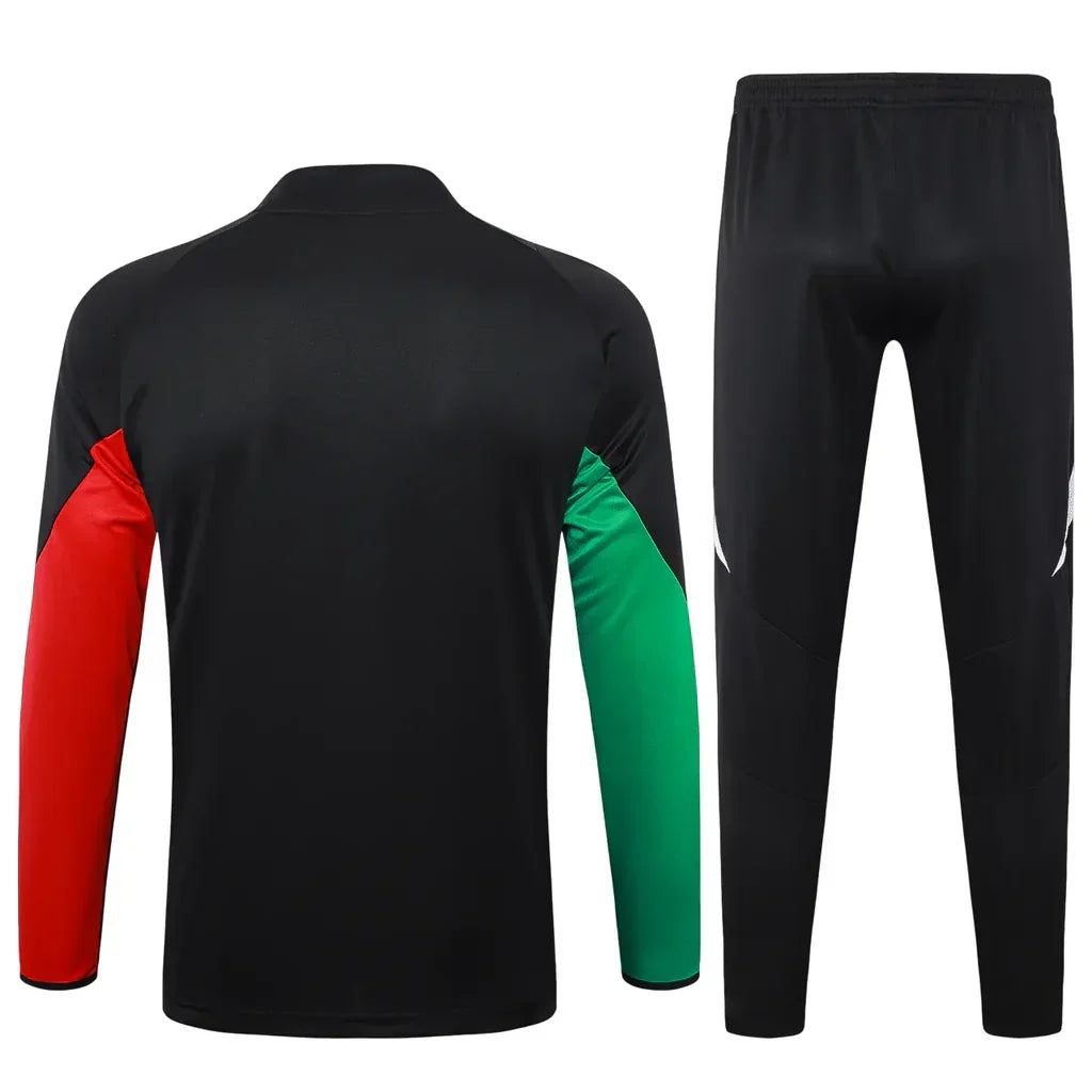 Conjunto Arsenal Zíper Curto Treino Preto 2024/25 - foto 2 | Torcedor Shop