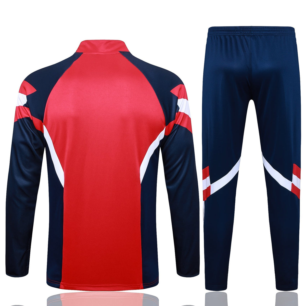 Conjunto Arsenal Zíper Curto Vermelho e Azul - foto 2 | Torcedor Shop