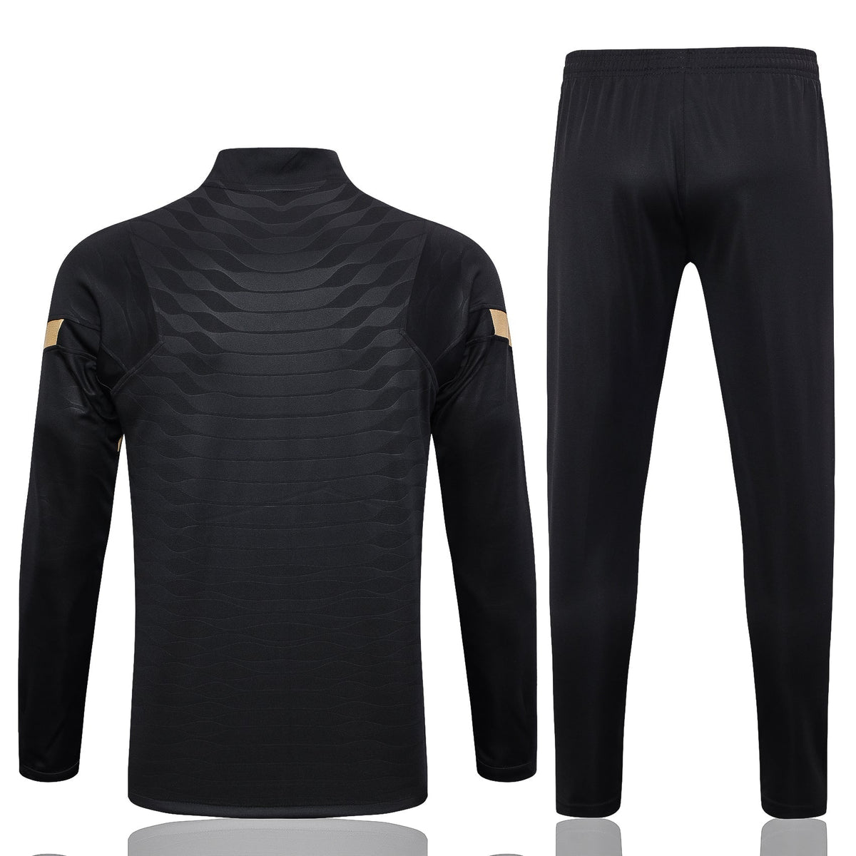 Conjunto Barcelona Ziper Curto Preto - foto 2 | Torcedor Shop