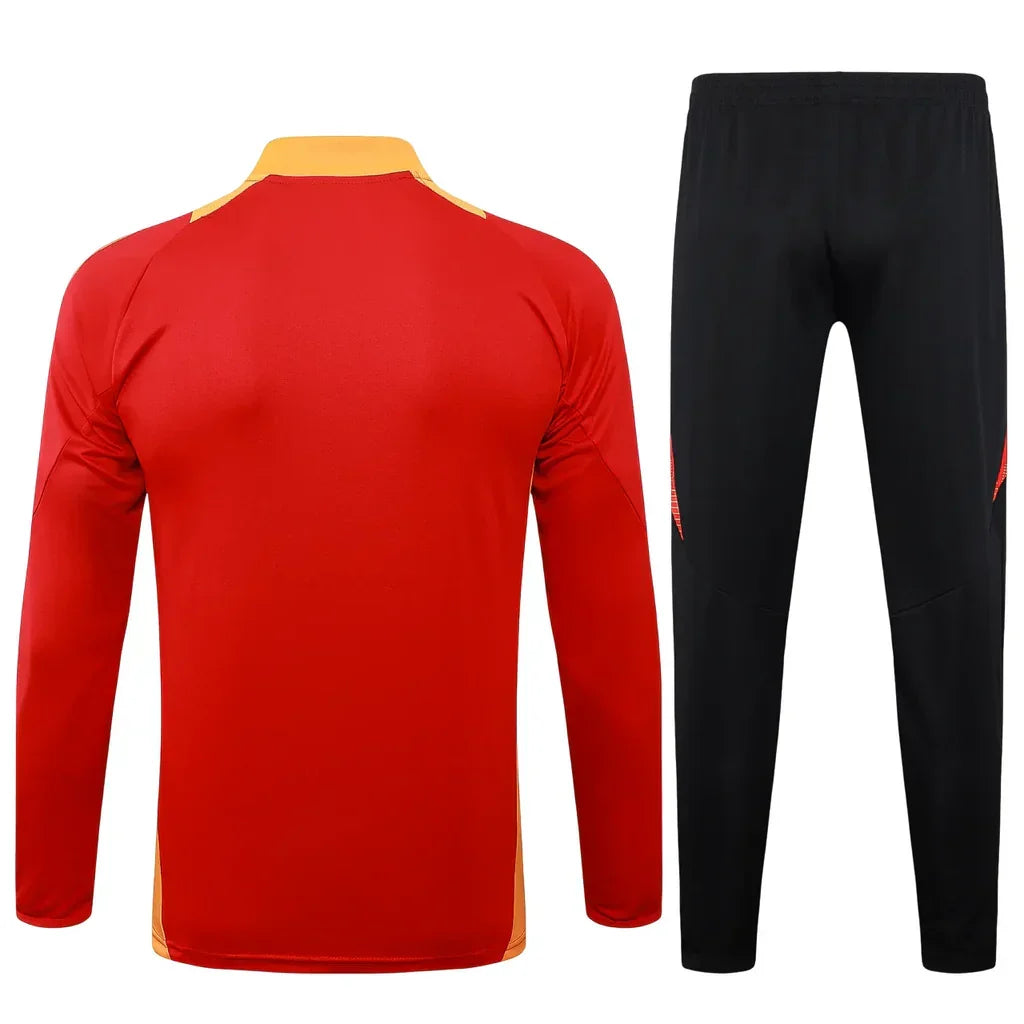 Conjunto Bayern de Munique Zíper Curto Treino Vermelho 2024/25 - foto 2 | Torcedor Shop