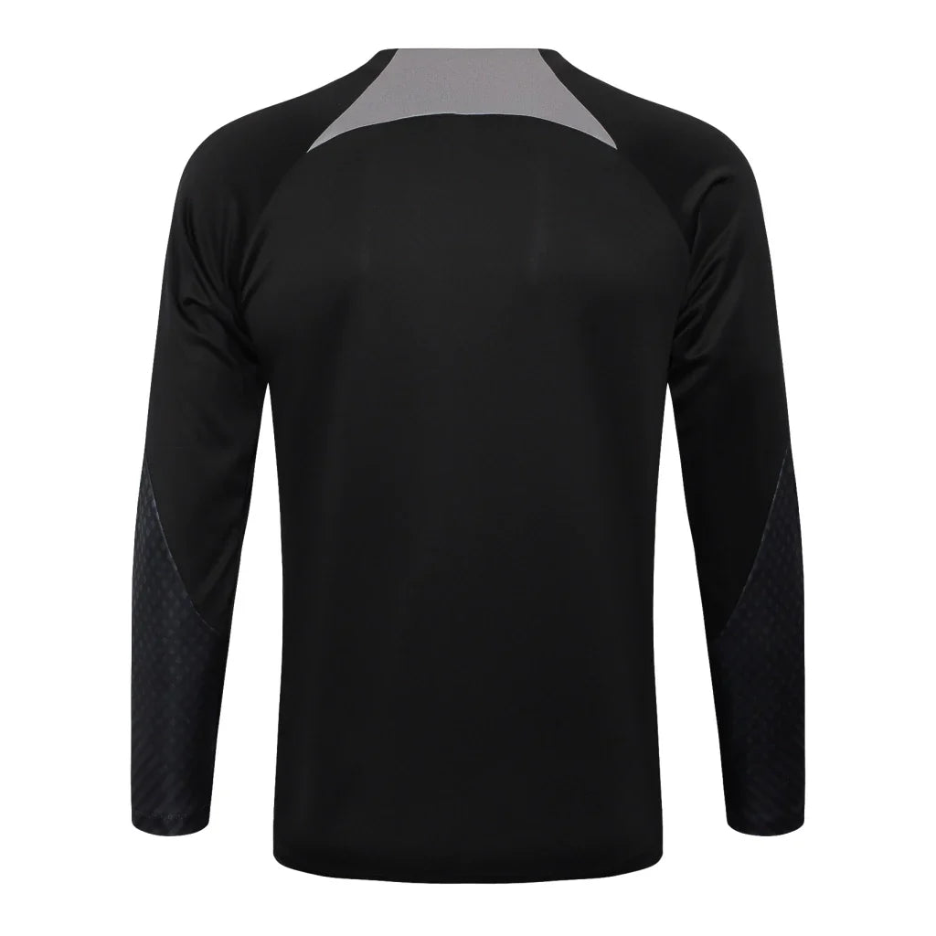 Conjunto Corinthians Ziper Curto Treino All Black - foto 2 | Torcedor Shop