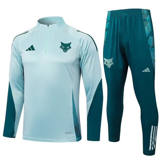 Conjunto Cruzeiro Ziper Curto Treino Azul Claro | Torcedor Shop