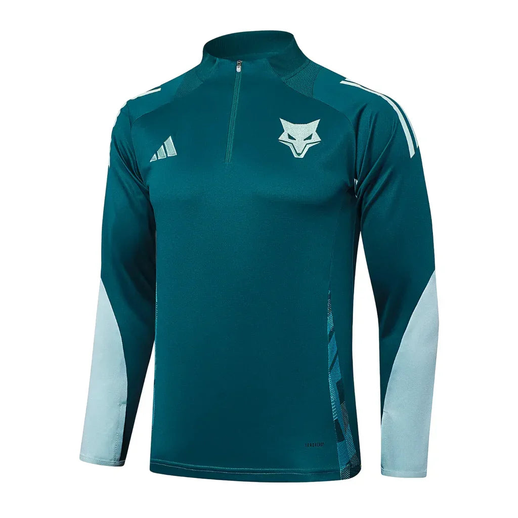 Conjunto Cruzeiro Ziper Curto Treino Azul Escuro - foto 3 | Torcedor Shop
