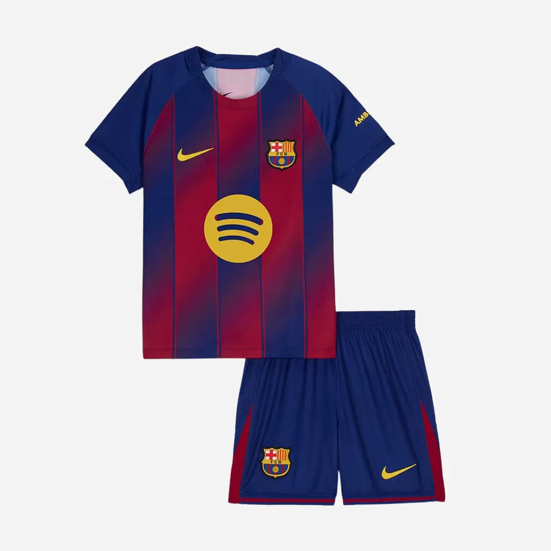 Conjunto Infantil Barcelona 2025/26 I | Torcedor Shop