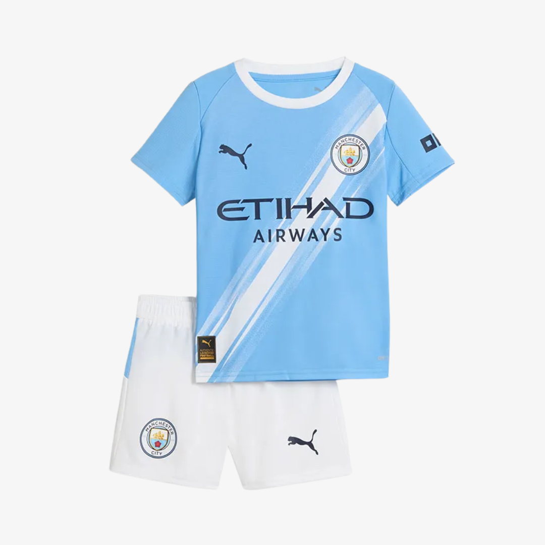 Conjunto Infantil Manchester City 2025/26 I | Torcedor Shop