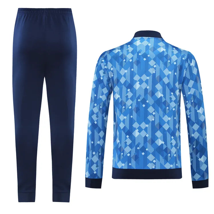 Conjunto Inglaterra Zíper Longo Azul - foto 2 | Torcedor Shop
