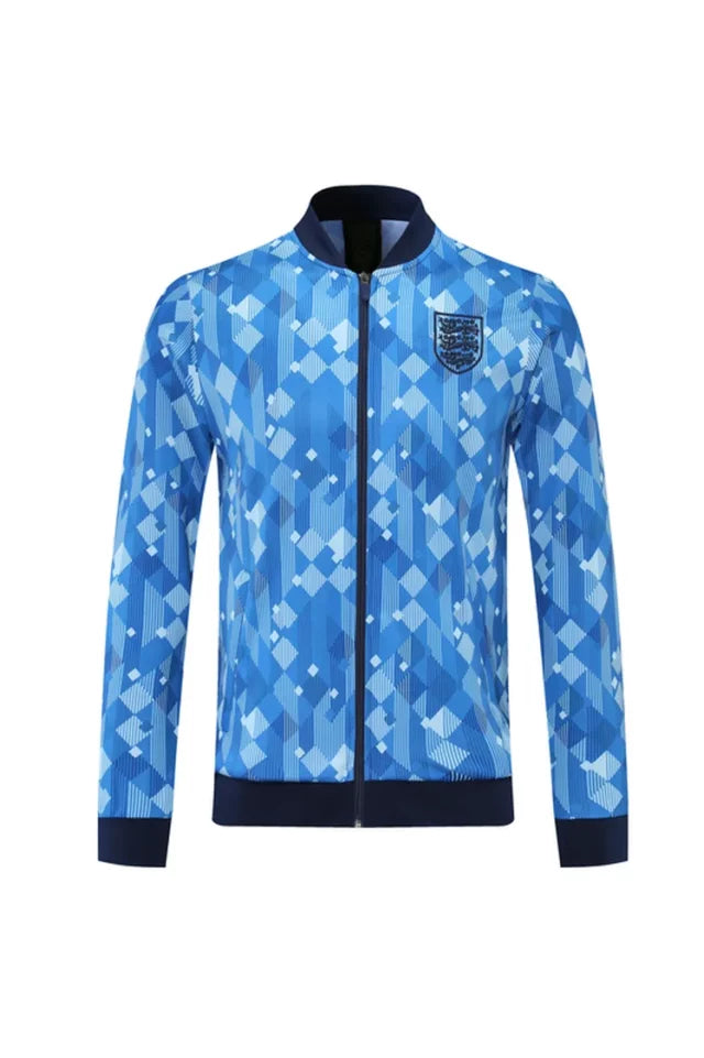 Conjunto Inglaterra Zíper Longo Azul - foto 3 | Torcedor Shop