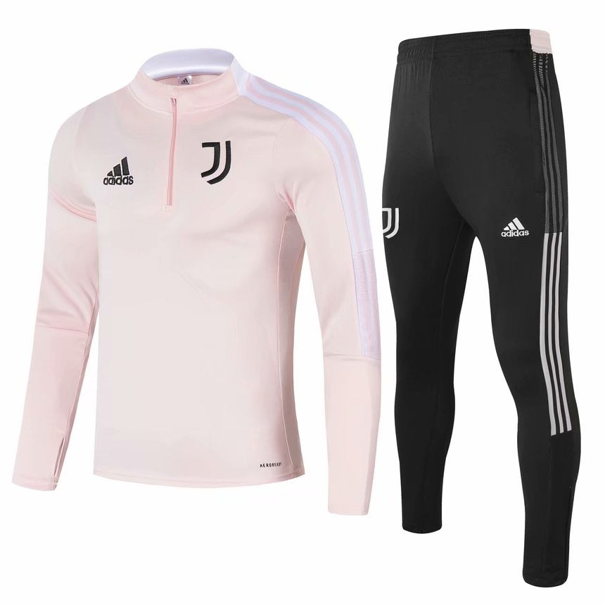 Conjunto Juventus Zíper Curto Salmão | Torcedor Shop